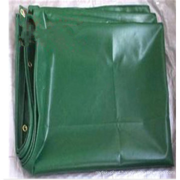 China Green Poly Tarpaulin Cover Sheet